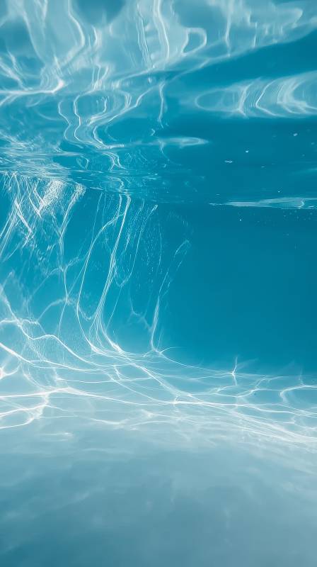 水下光影交错图片