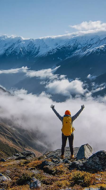 登顶云海 拥抱群峰图片