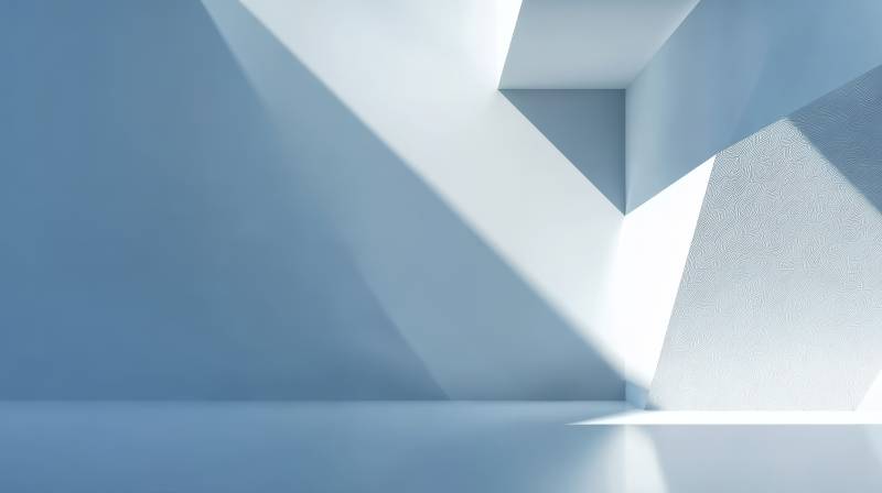 几何光影空间图片