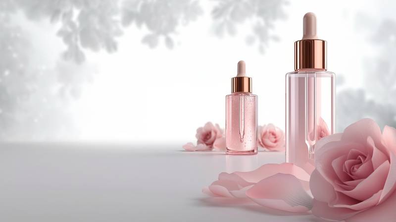 玫瑰精华 柔美绽放图片