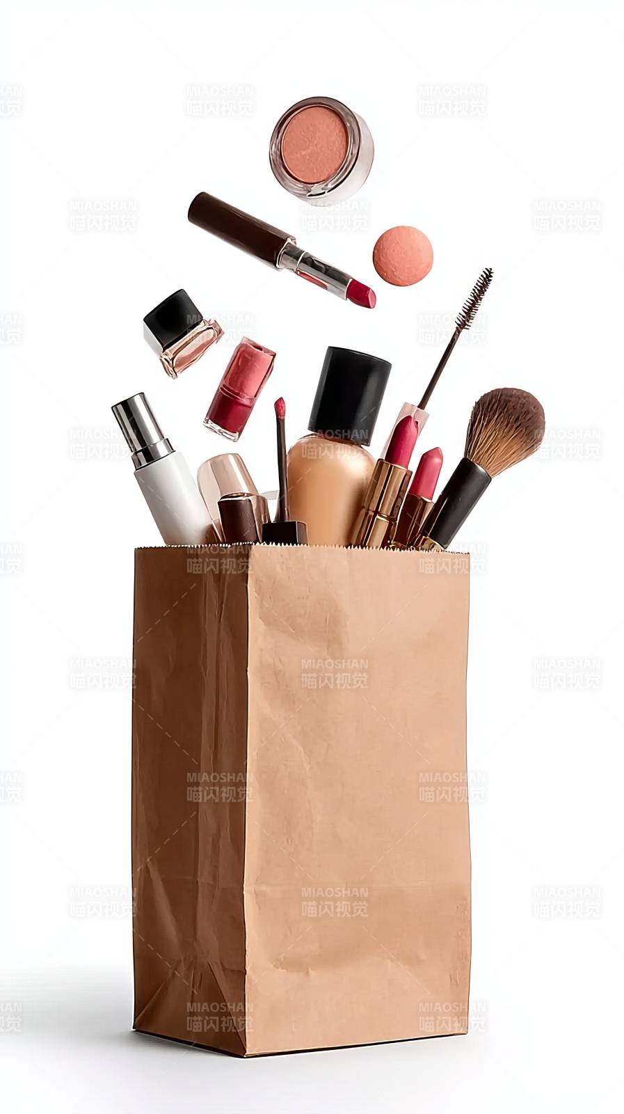 美妆礼袋飘飞图片