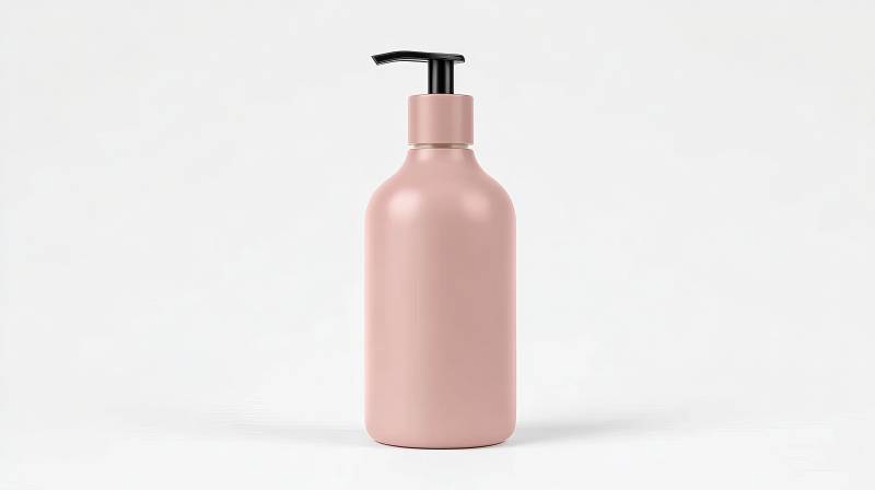 粉色按压瓶图片