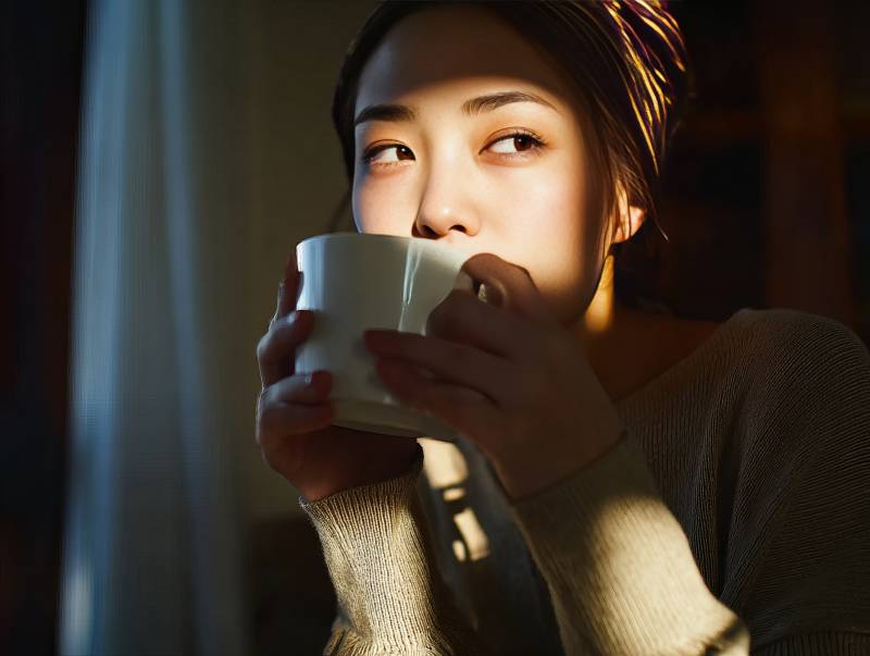 静享暖杯时光图片