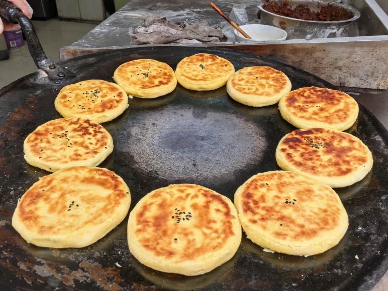 煎饼圈圈香图片