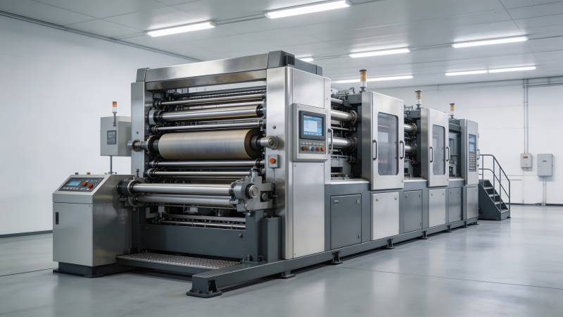 现代化工业印刷机图片