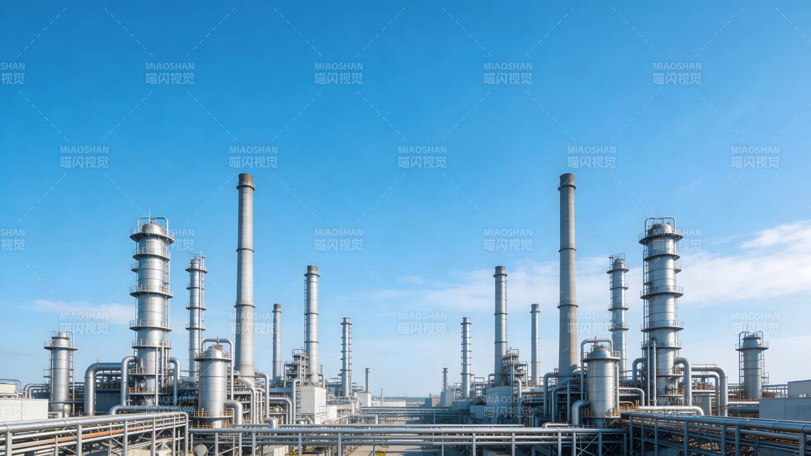 工业厂区全景图片