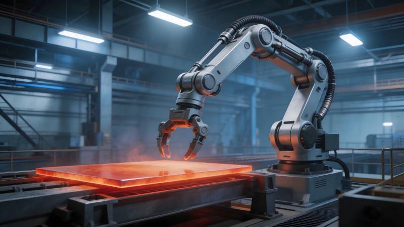 智能机械臂作业图片