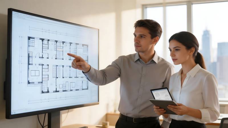 建筑方案讨论现场图片