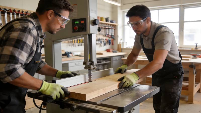 木工车间协作场景图片