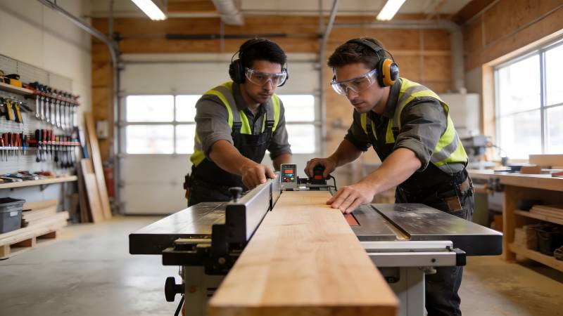 木工车间协作作业图片