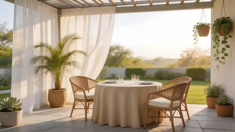 庭院雅座 静谧时光图片