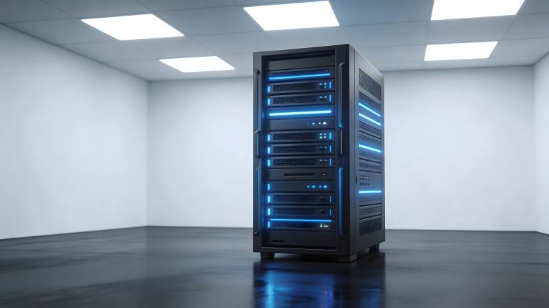 服务器机柜图片