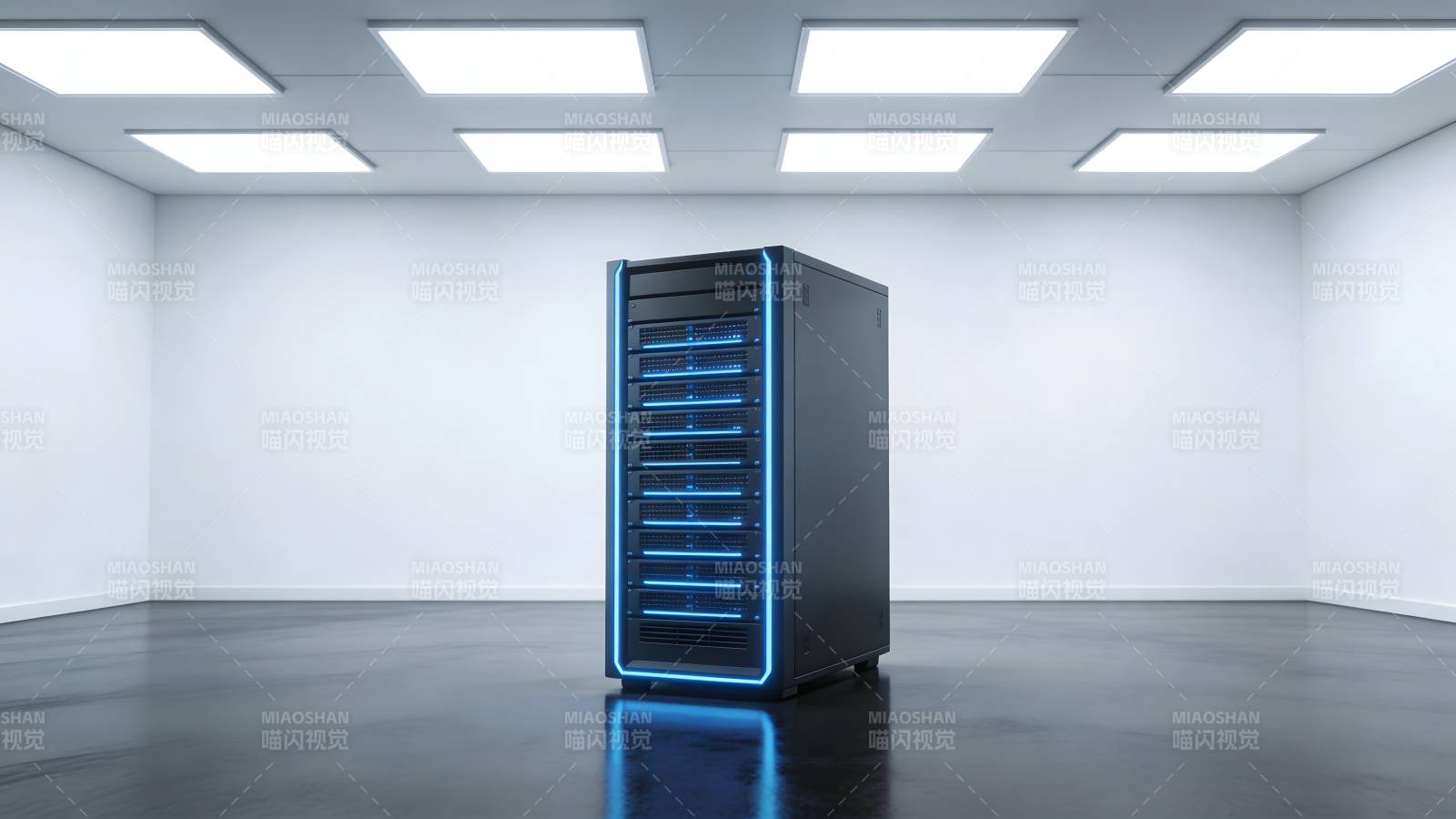 未来服务器机柜图片