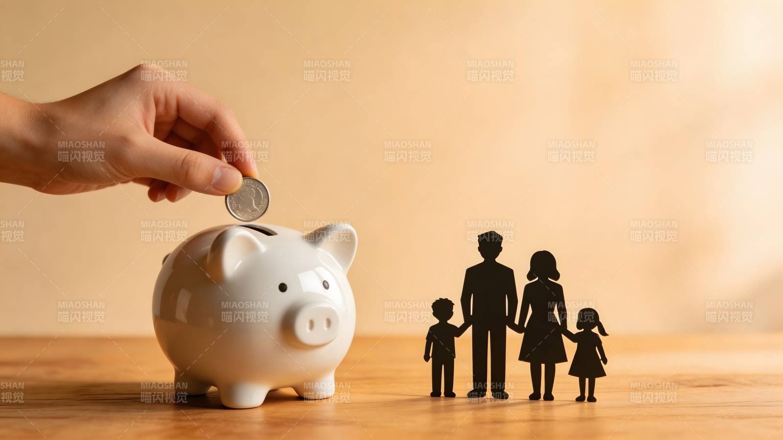 家庭理财 积少成多图片