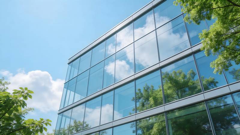 现代玻璃建筑图片