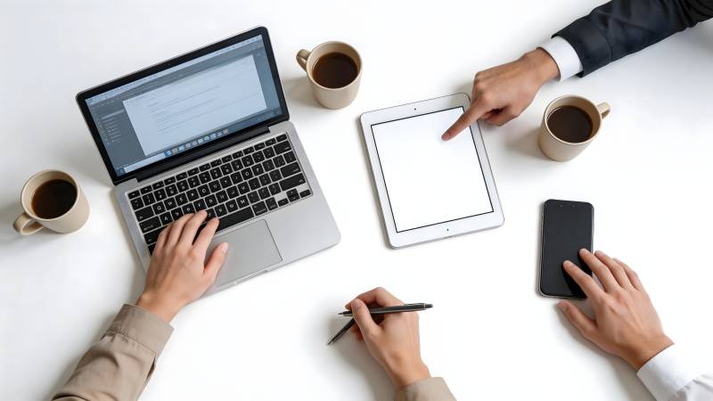 办公协作场景图片