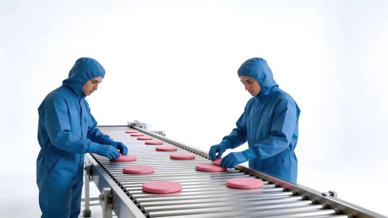 洁净车间生产场景图片