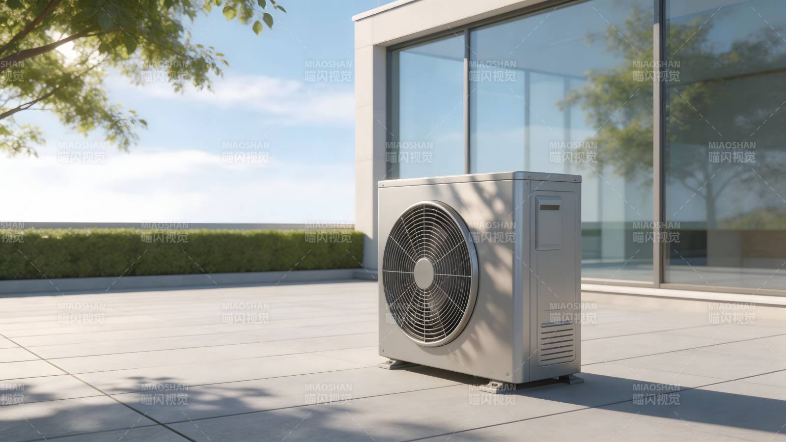 现代空调外机图片