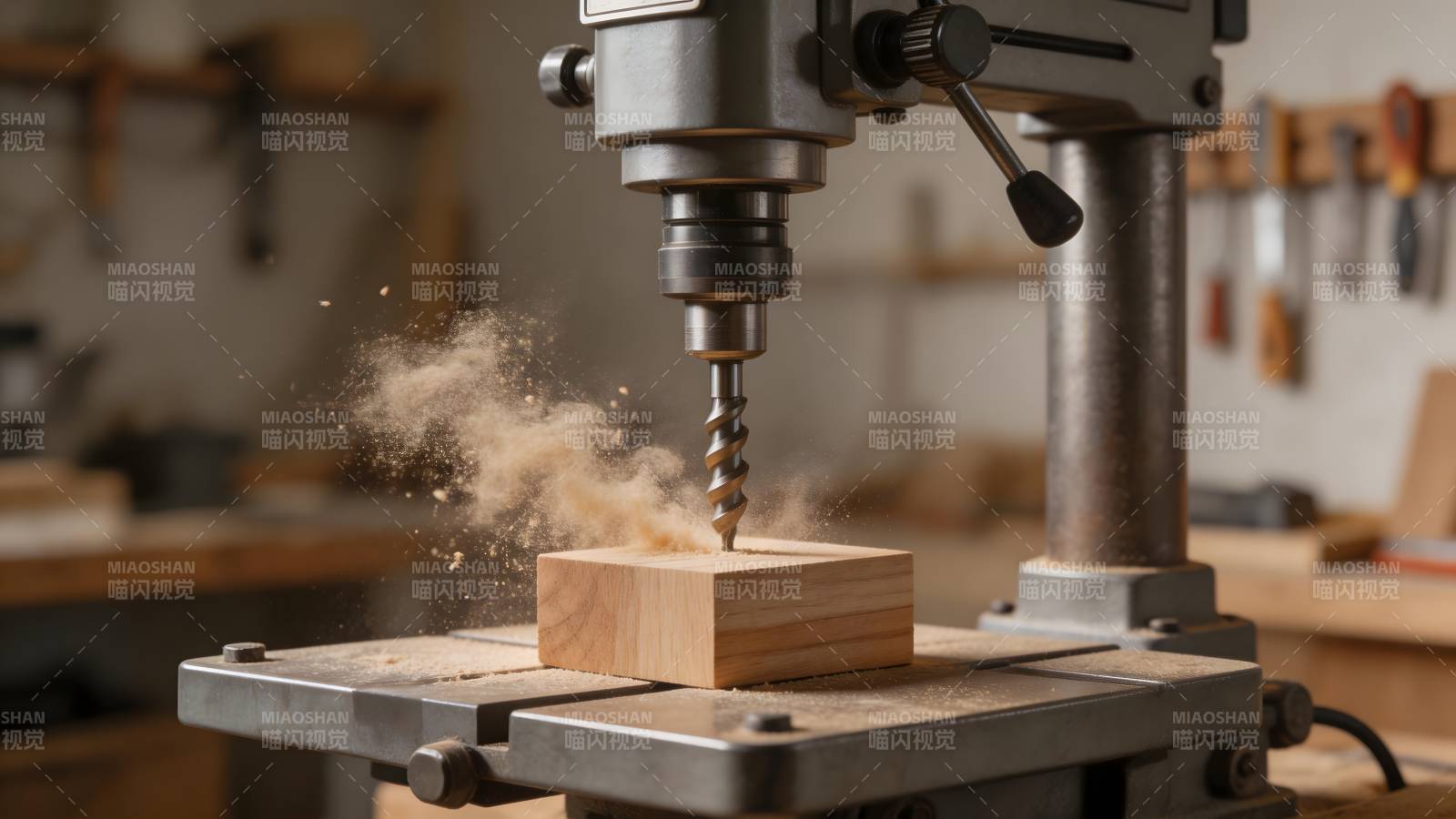 钻孔作业中图片