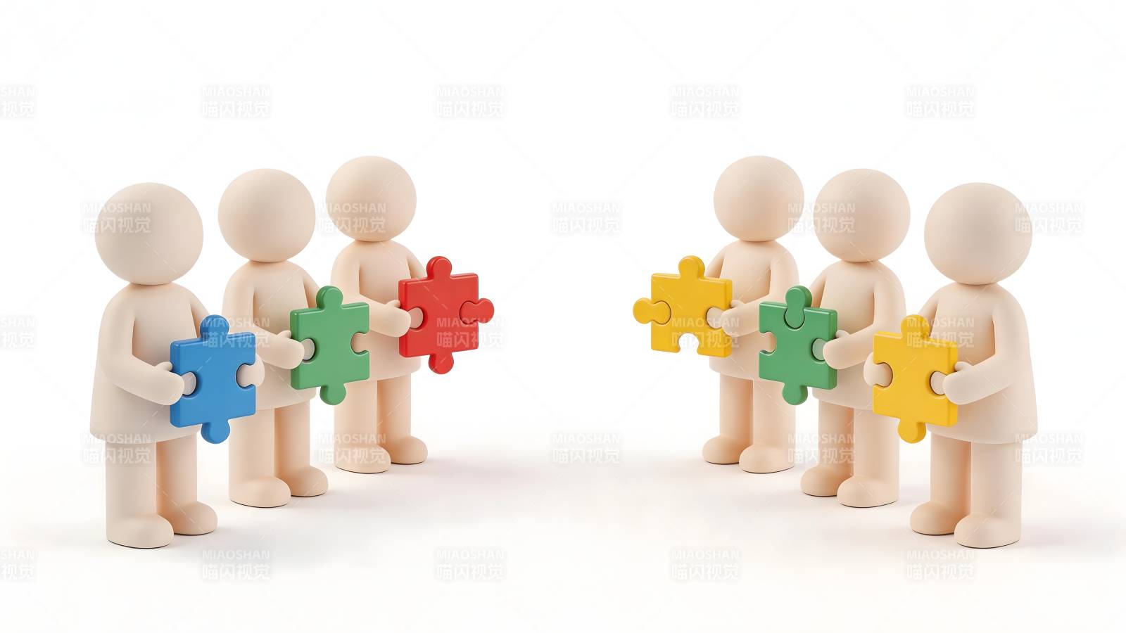 合作拼图 共筑未来图片