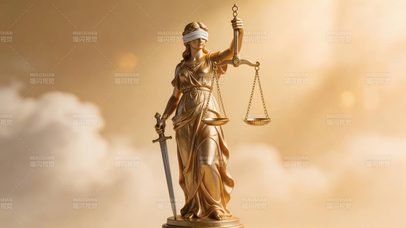 正义女神持天平图片