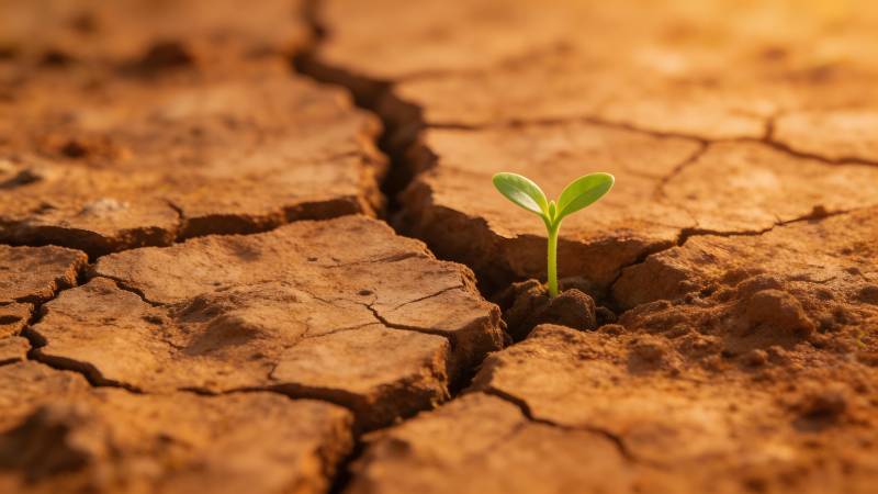 裂缝中的希望图片