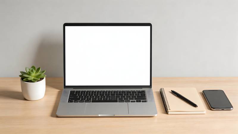 简约办公桌面图片