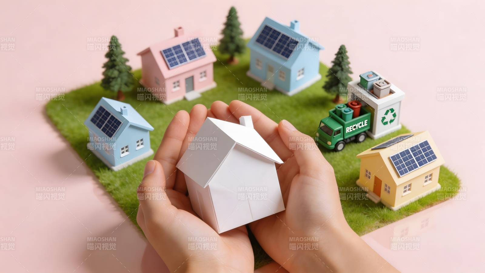 绿色家园 环保未来图片