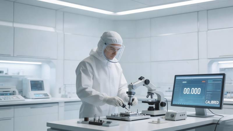 实验室科研人员工作图片