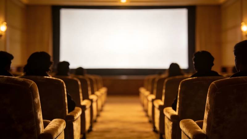 影院观影时刻图片