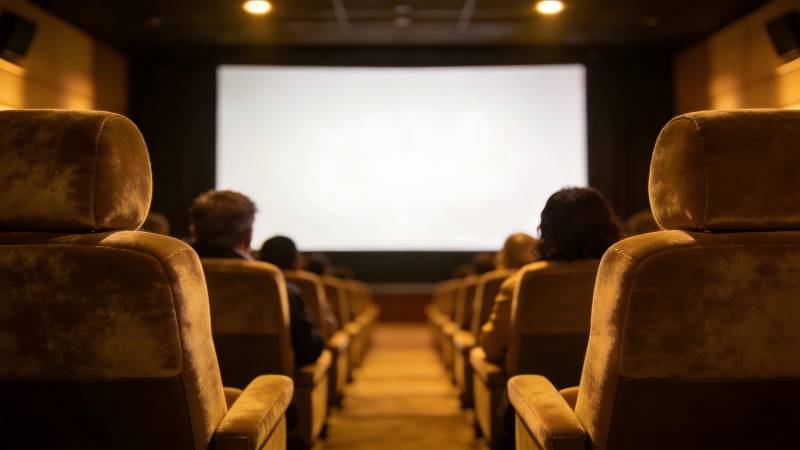 影院观影时刻图片