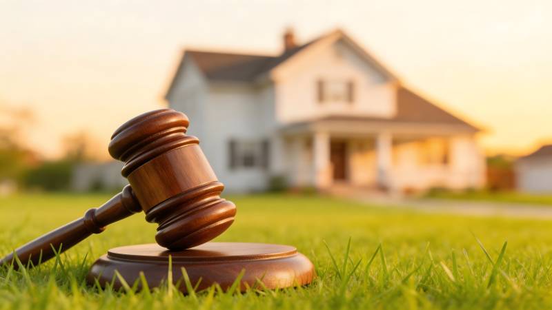 房产拍卖现场图片