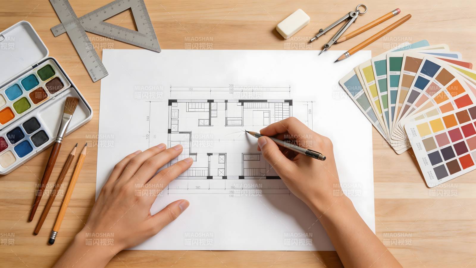 设计图纸绘制中图片