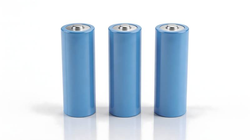 三节蓝色电池图片