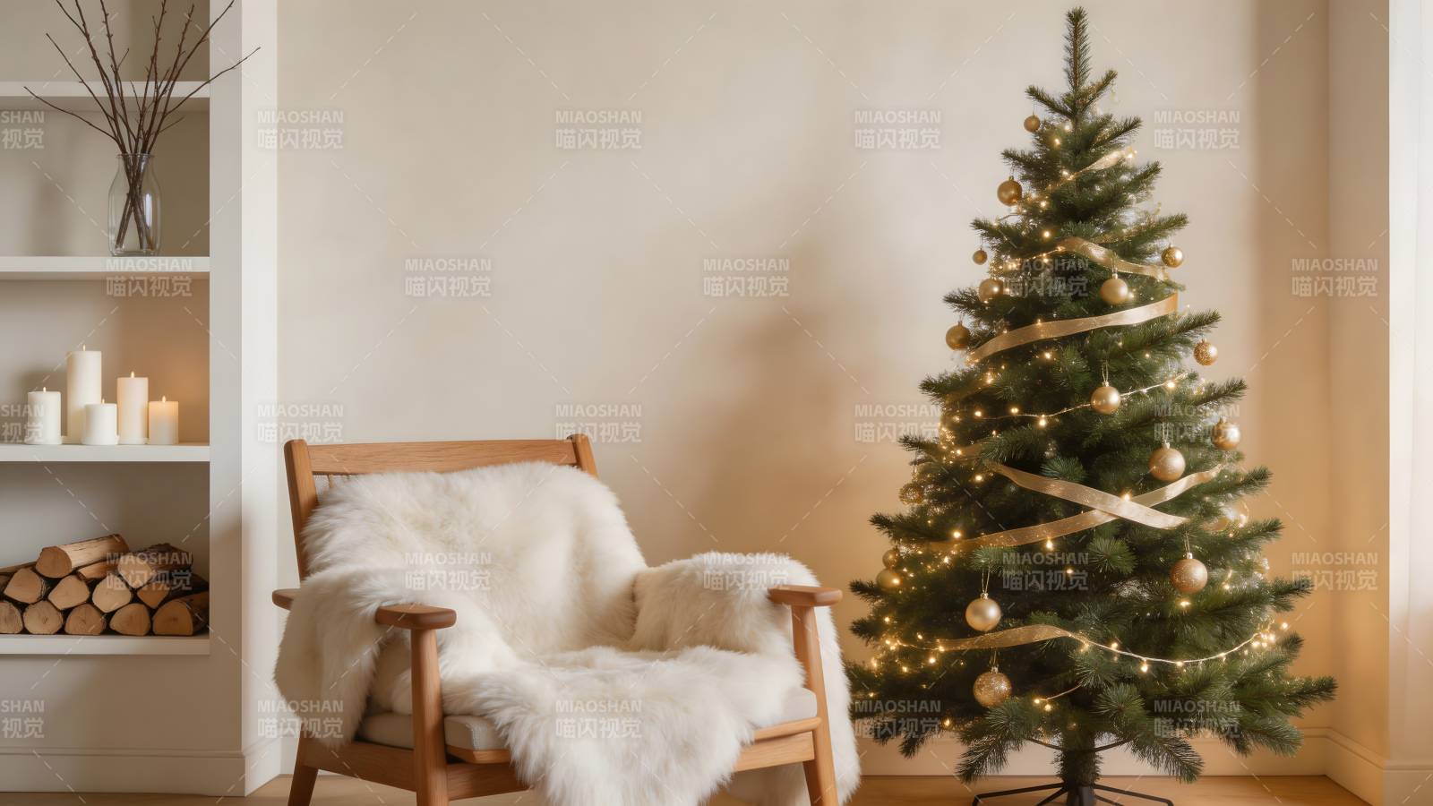 温馨圣诞角落图片