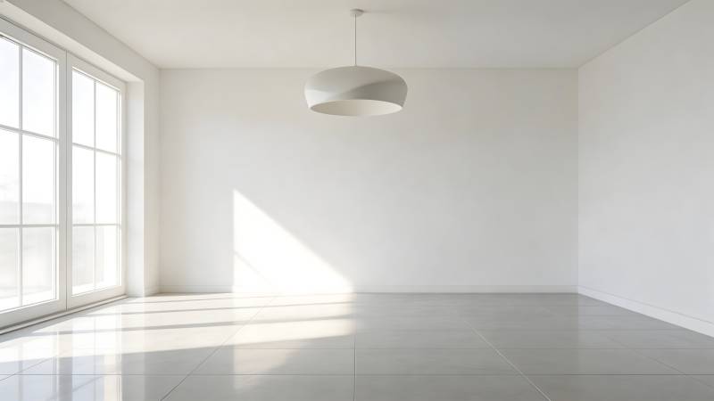 明亮空旷的房间图片