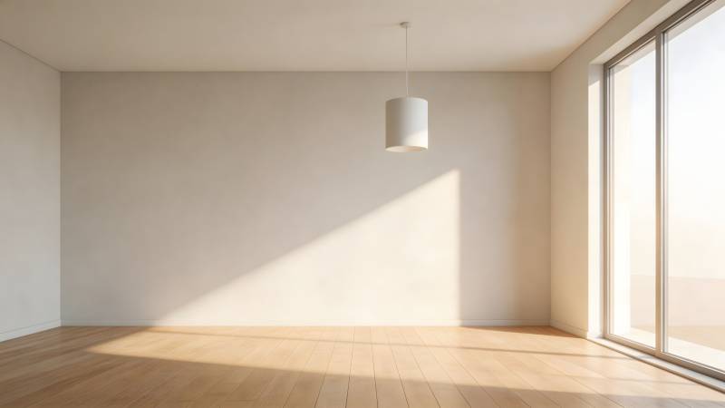 简约空房间图片