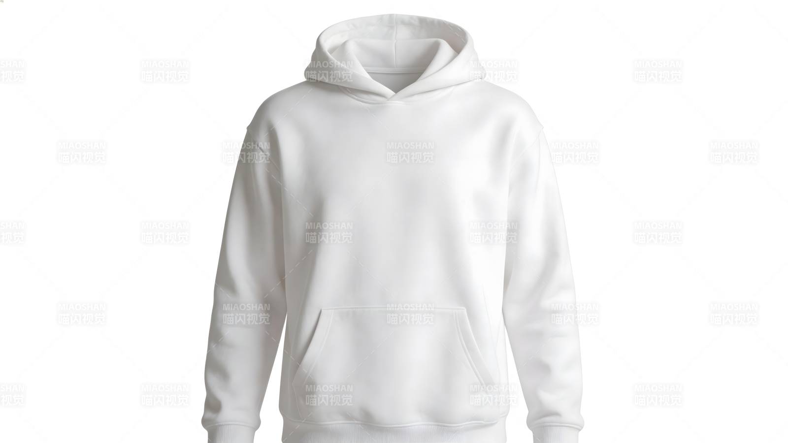 白色连帽卫衣图片