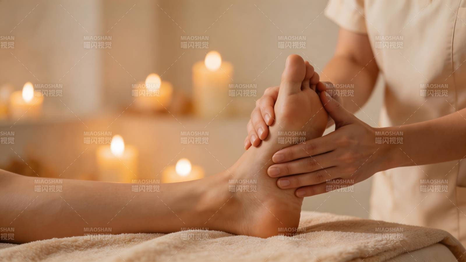 足部按摩放松时刻图片