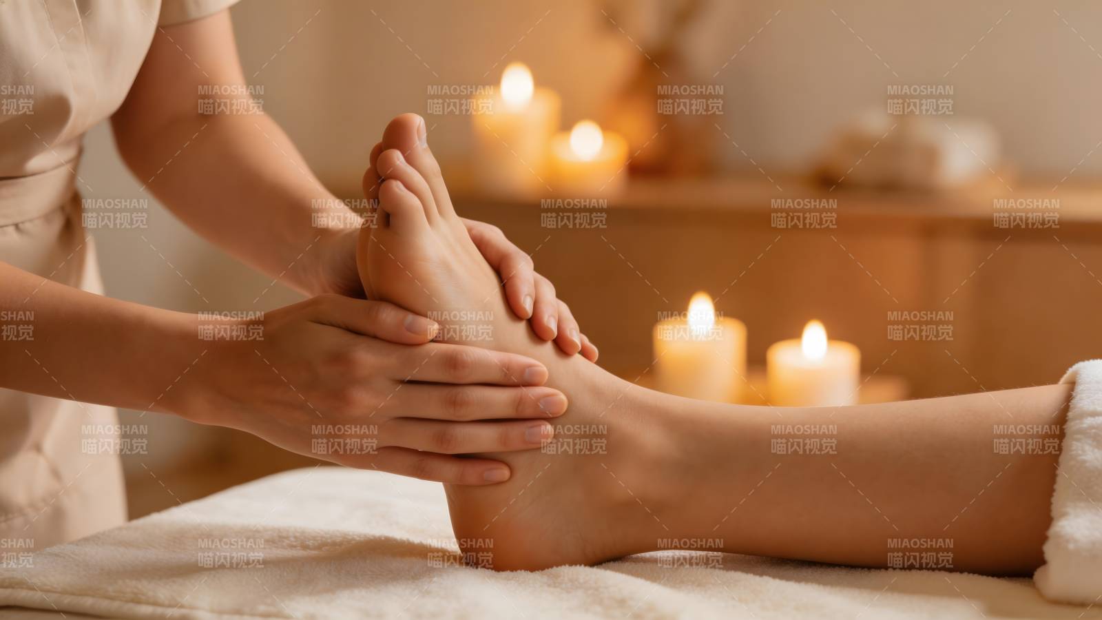 足部按摩放松时刻图片