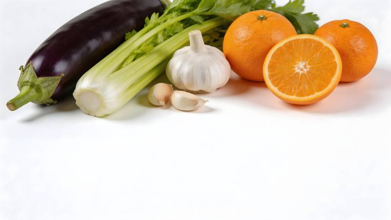 新鲜蔬果拼盘图片