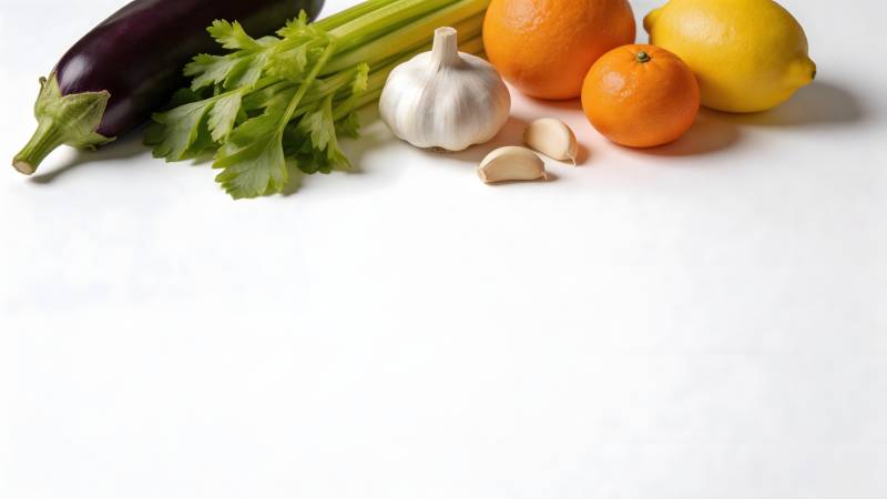 新鲜蔬果拼盘图片