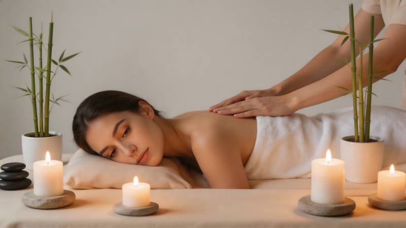 宁静按摩时光图片