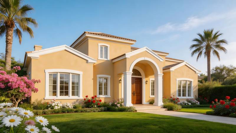 地中海风格别墅图片