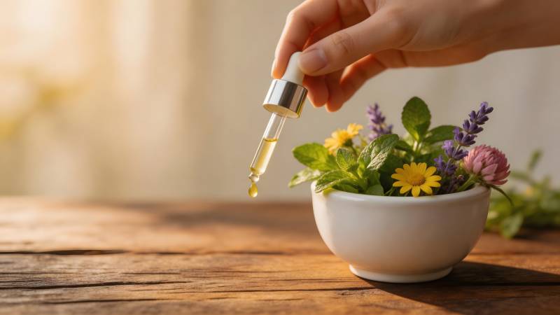 滴油养花 自然之美图片