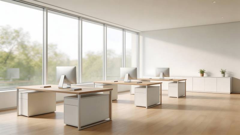 现代简约办公空间图片