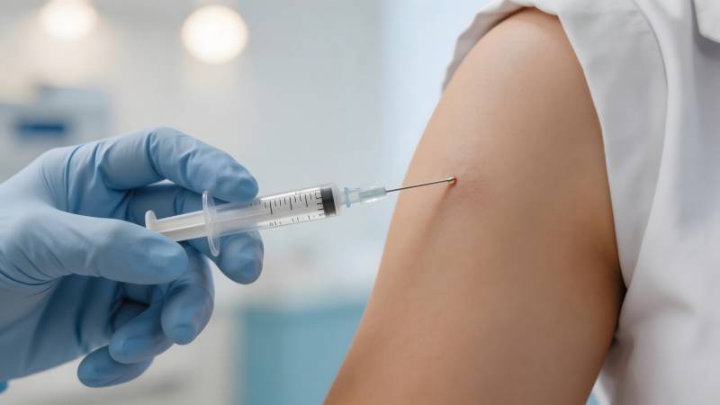 疫苗接种现场图片