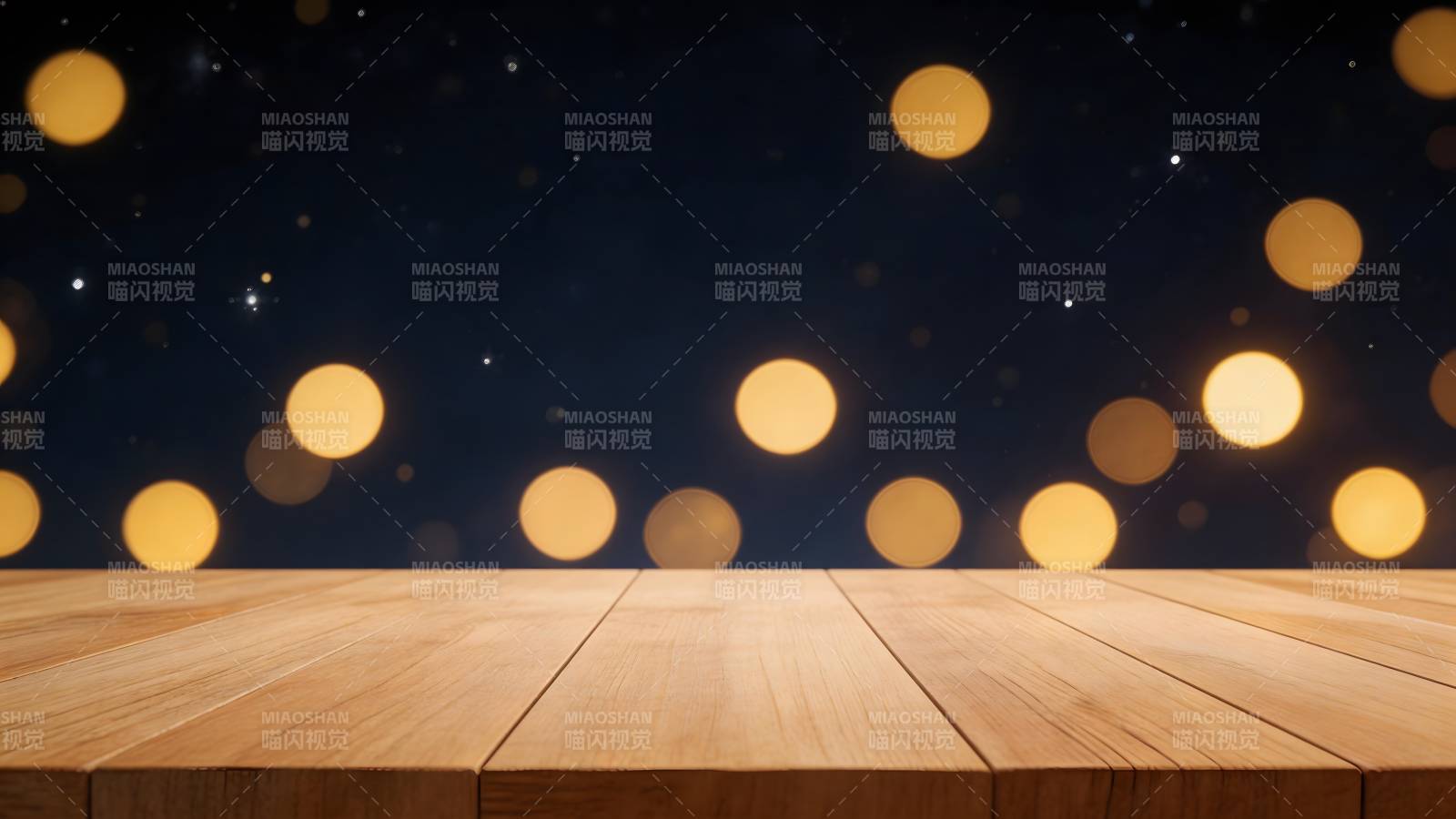 星光下的木桌图片