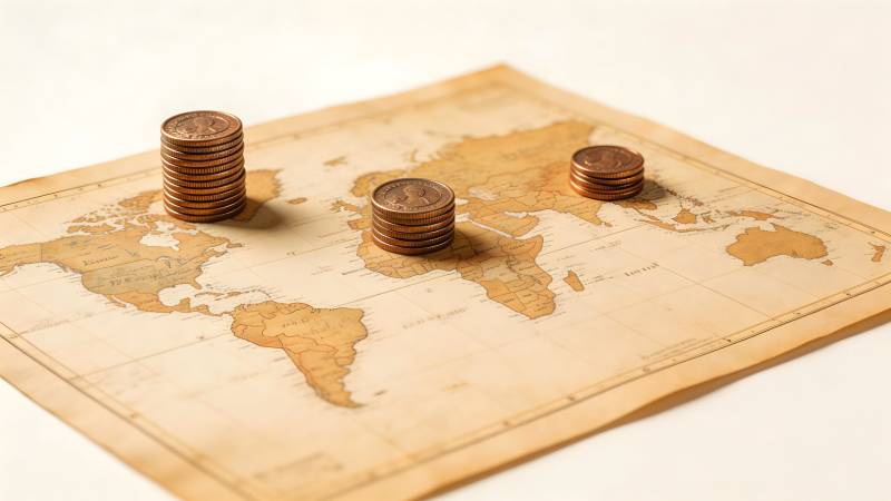 金币世界地图图片