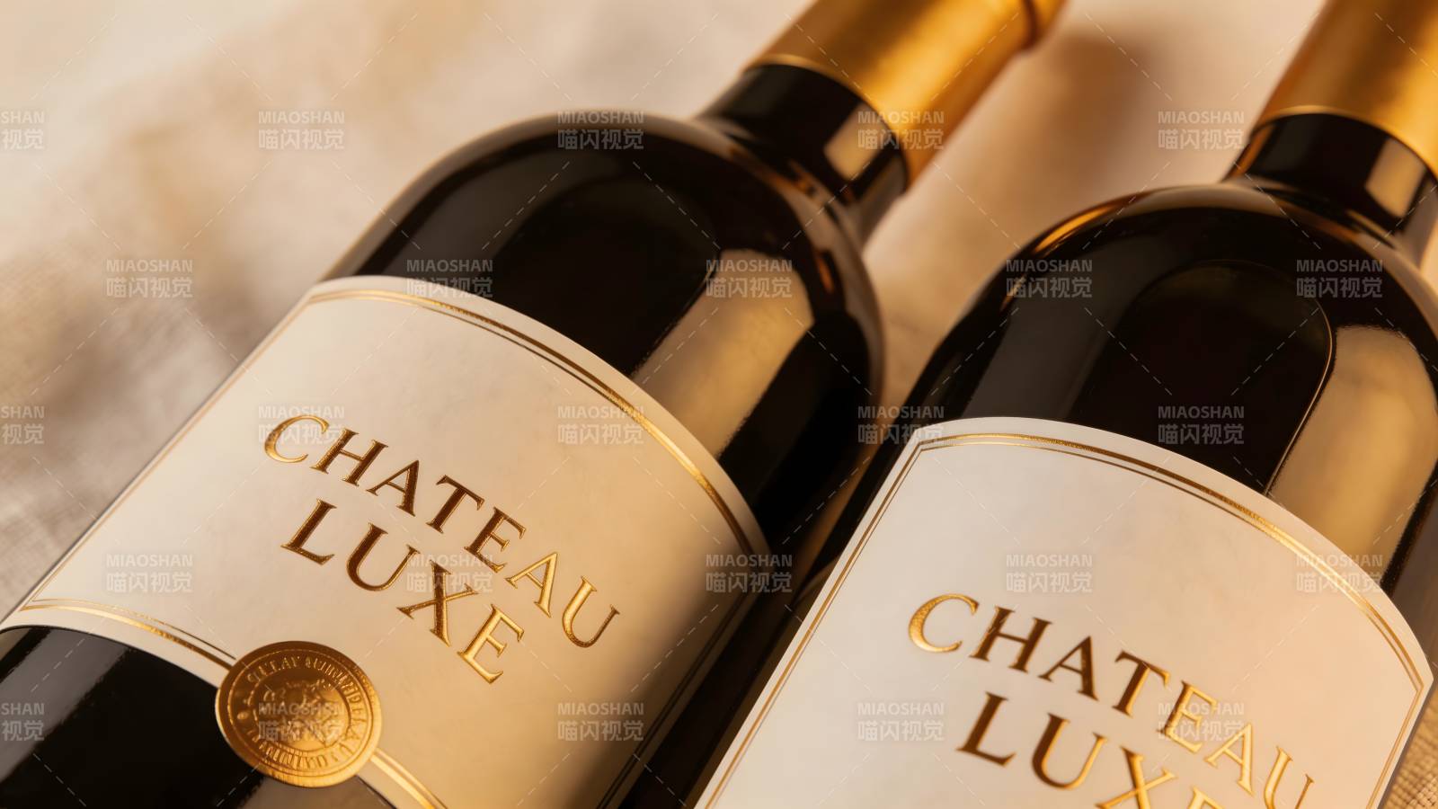 奢华酒庄红酒图片